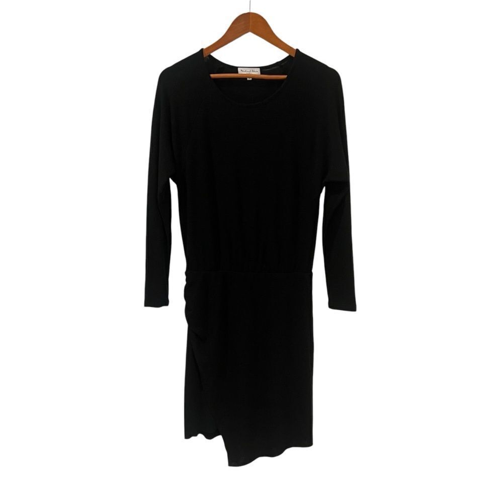 Michael Stars black knit long sleeve dress. Size xs